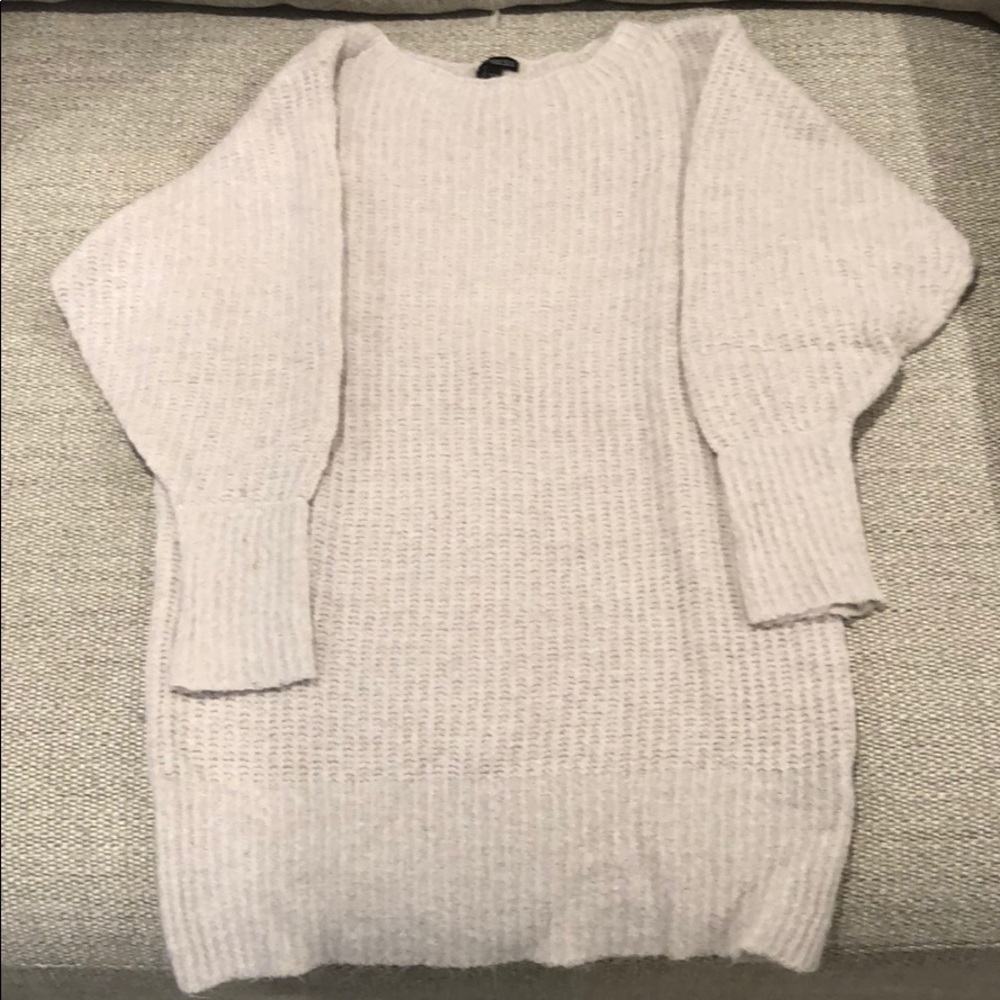 Off White Tunic Sweater